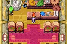 une photo d'Ã©cran de The Legend of Zelda - The Minish Cap sur Nintendo Game Boy Advance